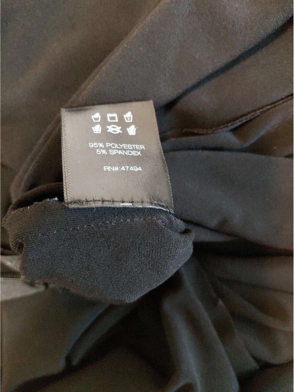 NORMA KAMALI Lifestyle wide leg jumpsuit Black L Excellent Condition #210